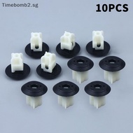 <TBSG>   10Pcs Car Panel Moulding Door Interior Handle Fasteners Clip Plastic 07147265039 For 3-Seri