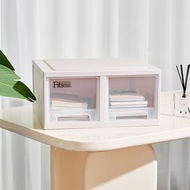 日本天馬 Fits 45面寬單層抽屜收納箱(雙抽)-2入
