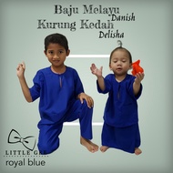 ROYAL BLUE / BAJU MELAYU DANISH & KURUNG KEDAH DELISHA / BAJU MELAYU BUDAK / BAJU KURUNG KEDAH BUDAK