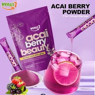 Acai Berry Powder Healthy Beauty Juice