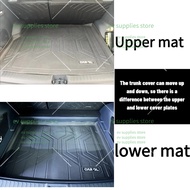 Geely ex5 พรมถาดหลังรถโฟม TPE/XPEเกรดพรีเมียม ป้องกันรอยขีดข่วน กันฝุ่น-น้ำ ของแท้ติดตั้งง่าย ชุดอุป