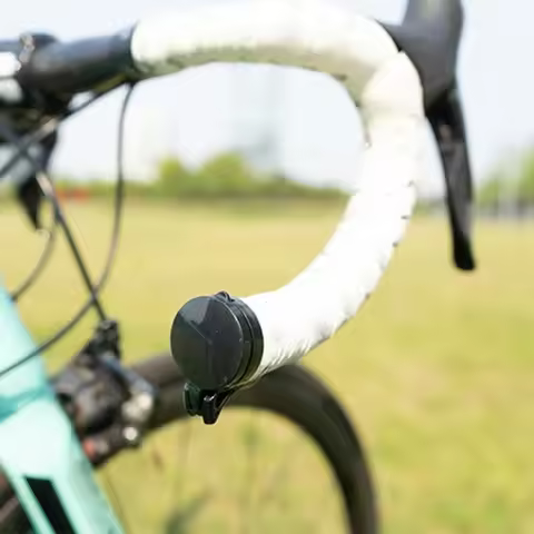 K0EF Bike Mirror for Handlebars Mini Rear View Mirror Foldable 360 Degrees Rotating