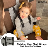 COD-Toddler Booster Seat with Safety Buckle Adjustable Wear Resistant Foldable Dining Table High Chair Travel Booster Seat for Kids