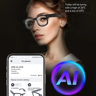 AIMB-G1 6K HD AI Smart Glasses Camera Bluetooth Call Voice Assistant Music Player Translate Video Re