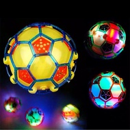 Bouncing Football LED Flashing Light Music Jumping Ball Interactive Dancing Balls Multicolor Vibrati