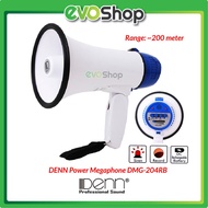 [CLEARENCE] DENN Power Megaphone Rechargeable Battery DMG-204RB (Siren / Record) / Hailer Pembesar S