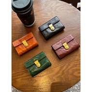 Waterproof PU Leather Card Holder Mini Wallet 9 Card Slots Lightweight Portable