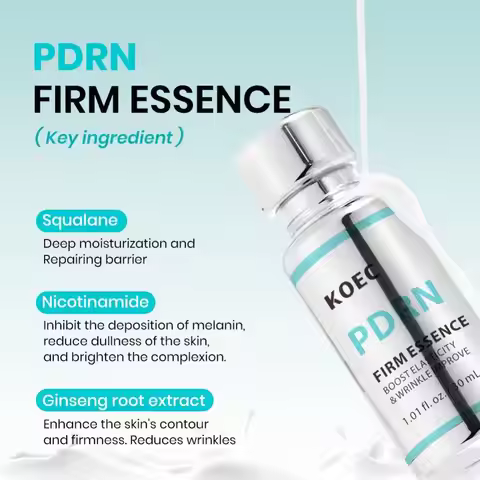 PDRN/NAD+ Hydrating Boost Facial Serum Deeply Hydrating And Moisturizing Improve Skin Hydration Elas
