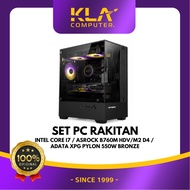 ASSEMBLED PC SET - Intel Core i7 ASROCK B760M HDV/M2 D4/ TRADITIONAL XPG PYLON 550W BRONZE/