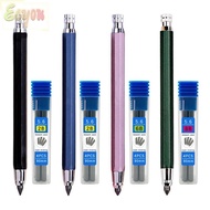 ECYOU Mechanical Pencil 2B/4B/6B/8B Pencil Refill Metal Sketch Writing 5.6mm Drawing Tool