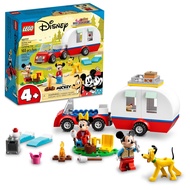LEGO Disney Mickey Mouse and Minnie Mouse's Camping Trip 10777 Building Toy with Camper Van, Car & P