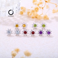 YZXQ Natural Stone Earrings - Soul Colors - Code E18HS -> E22HS