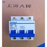 Shanghai People DZ47-63/3P Small Circuit Breaker Air Switch 63A