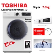 TOSHIBA TUMBLE DRYER SENSEDRY 7KG (TDH80SEM)