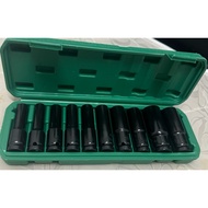 LONG DEEP HEX SOCKET SET 1/2" SET 8mm-24mm CHEAP
