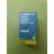 Fluimucil A 600mg Effervescent tablets Acetylcysteine.