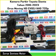 Toyota Sienta 2016-2018 Orca Moving HD CVBS/AHD 720P Reverse Parking Camera Reverse Camera