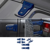 aihei เครื่องดูดควันรถฝาครอบยางอะไหล่วงเล็บบานพับ Trim Cover Fit สำหรับ Jeep Wrangler Jl 2 ประตู 201