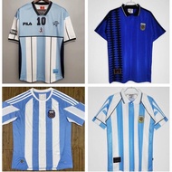 1994 1996 2010 2014 Argentina Retro High Quality Football Jersey S-2XL