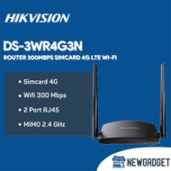 HIKVISION DS-3WR4G3N ROUTER 300MBPS SIMCARD 4G LTE WI-FI