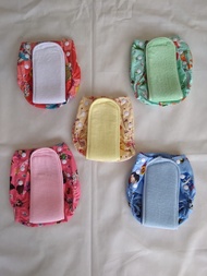 CLODI LAMPIN POPOK KAIN BAYI CUCI ULANG + INSERT MOTIF KARAKTER