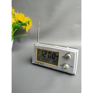 Digital radio alarm clock classic radio clock/ digital alarm clock temperature and radio