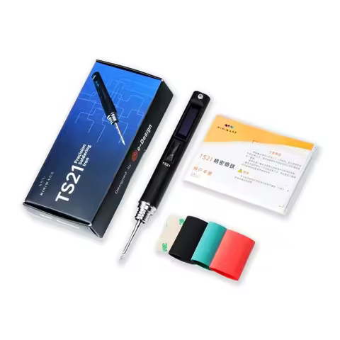 Miniware TS21 Precision Soldering Iron Adjustable Temperature USB Portable Precision Digital Welding
