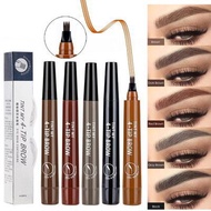 Four-pronged eyebrow pencil water eyebrow pencil thick rod liquid eyebrow pencil 四叉眉笔四分叉水眉笔四头眉笔粗杆液体眉