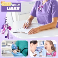 TOBE1 Nurse Pen Pack, Portable Keychain Nurse Badge Set, Portable Lanyard Retractable Nurse Badge Cl