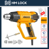 MÁY THỔI HƠI NÓNG THỔI NHIỆT TOTAL/INGCO DÙNG ĐIỆN 220V - CHUYÊN DÙNG DÁN DECAL XE - HÀNG CHÍNH HÃNG