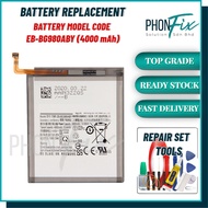 PhonFix Compatible For SAMSUNG G980F-S20/ SAMSUNG G980-S20 BATTERY BATERI EB-BG980ABY (4000mAh) REPL