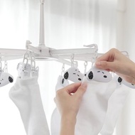 Peanuts史努比折疊式曬衣夾組18P-正版 造型夾子 晾衣夾 曬衣架