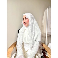 Veil Akad Nikah Bridal Veil Full Lace Amanda Veil