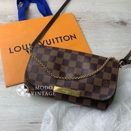 LV 棋盤格 Favorite 摯愛 小號 斜背包 肩背包 N41276