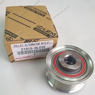 มู่เล่ย์ไดชาร์จ ลูกลอกไดชาร์จ TOYOTA โตโยต้า VIGO วีโก้ ฟรีล๊อค รหัสแท้ #27415-0L030