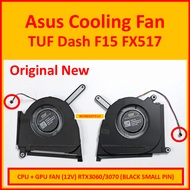 Asus TUF Dash F15 FX517 CPU GPU Cooling Fan