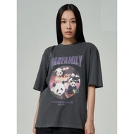 8seconds Eight Seconds Co-Branded Everland Fubao Printed Cotton Short-Sleeved T-Shirt