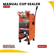 MESIN GETRA SCD-8-H CUP SEALER MANUAL PLASTIC CUPS PRESSING MACHINE 9-22 oz ORIGINAL