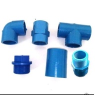 10pcs PVC Blue Pipe Fittings