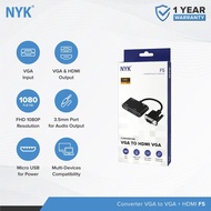 VGA To Hdmi Converter + VGA 4K 60hz Multi-Function Hub F5