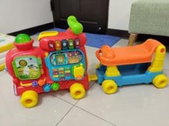 自售 八成新 Vtech 4合1智慧積木學習車 滑步車 學步車