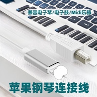 Serasi dengan Kabel Penyesuai Piano Apple iPad Kabel Data OTG iPhone Kabel Sambungan Piano Apple