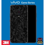 3M Camo Skin Vivo Y11 Y19 Y15 Y91 Y30 S1 Pro V11 V19 V11 X50 Pro IQOO Y97 Nex Neo Xplay