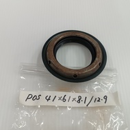 (1PCS POS 41X61X8.1/12.9) Drive Shaft Oil Seal For Naza Ria Citra Rondo Hyundai Sonata EF Elantra MD