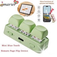 MARIER Keyboard Page Turner, Universal Multi-functional EBook Page Turner Keyboard, 3 Keys Portable 