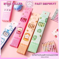 10pcs HB Pencil Cute Cartoon Designs Party Birthday Gift Set Pencil Set