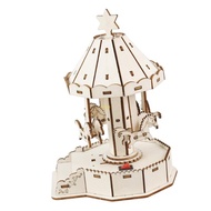 youn Child Development  DIY Carousel Educational Science Toy with Learning