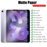 Matte Like Paper For iPad Air 4 5 Pro 11 12.9 2022 2021 Screen Protector For iPad Mini 6 1 2 3 10.2 9 Generation Screensaver film Paper like film