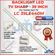 BACKLIGHT TV LED SHARP 39 INCH LC39LE440M LC39LE440 39LE440M 39LE440 LC-39LE440M LC-39LE440 LAMPU LE