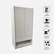 VHIVE Kobe 60cm Shoe Cabinet with Drawer (Japandi Oak Storage Cupboard)